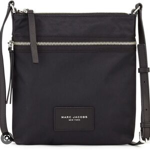 Marc Jacobs Black nylon crossbody Messenger Bag
